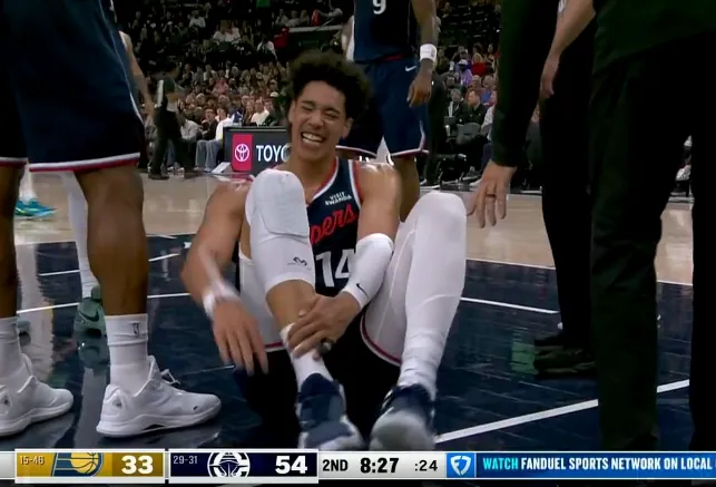 爱游戏部门-快船官方：尼德豪瑟右脚受伤，将缺席对阵步行者剩余比赛